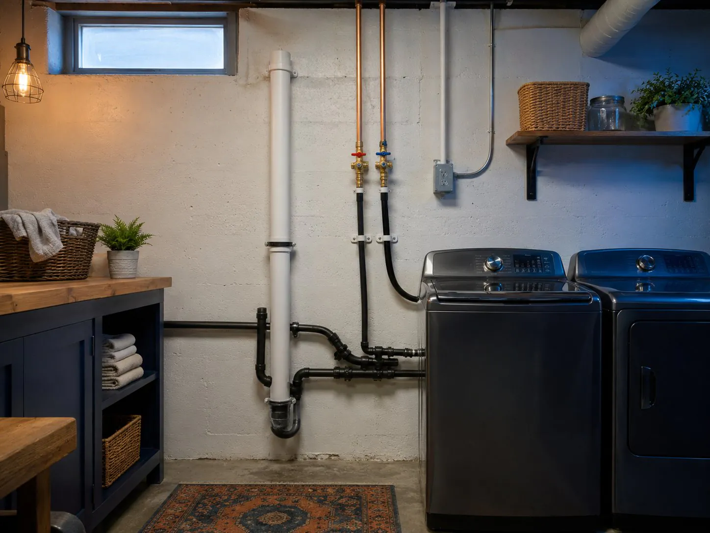 Cellar Laundry Buildout
